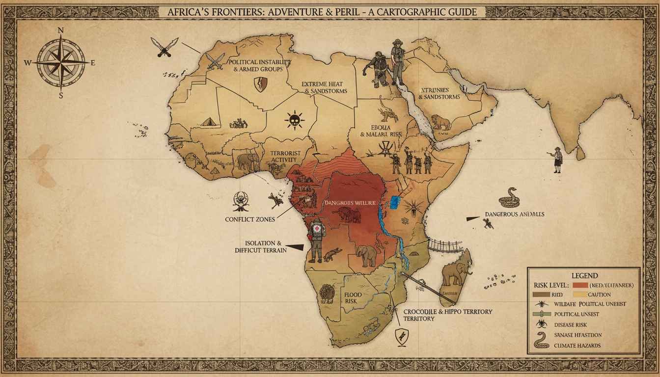 most dangerous places to visit in africa