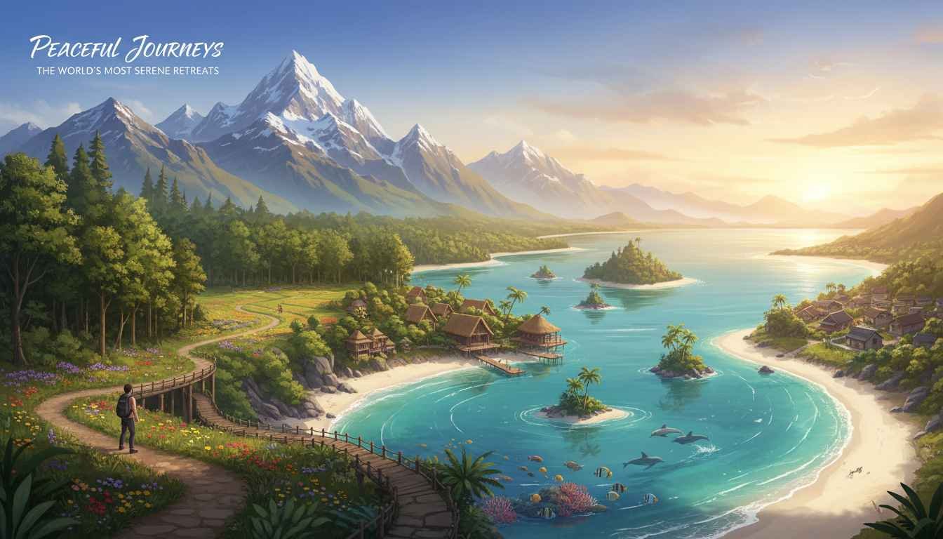 most peaceful places to visit in the world