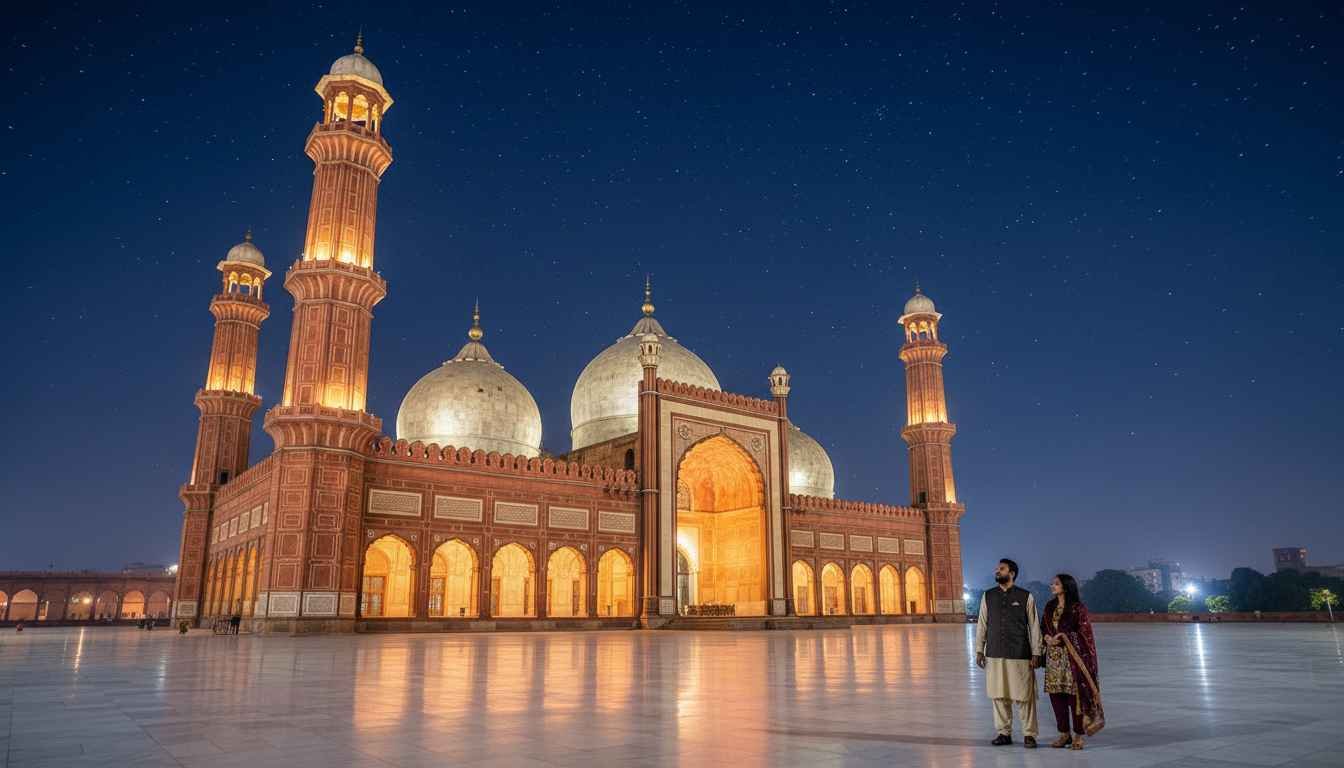 places to visit in lahore at night